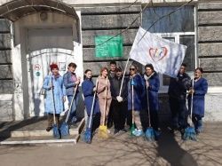 Весенний месячник по благоустройству территории