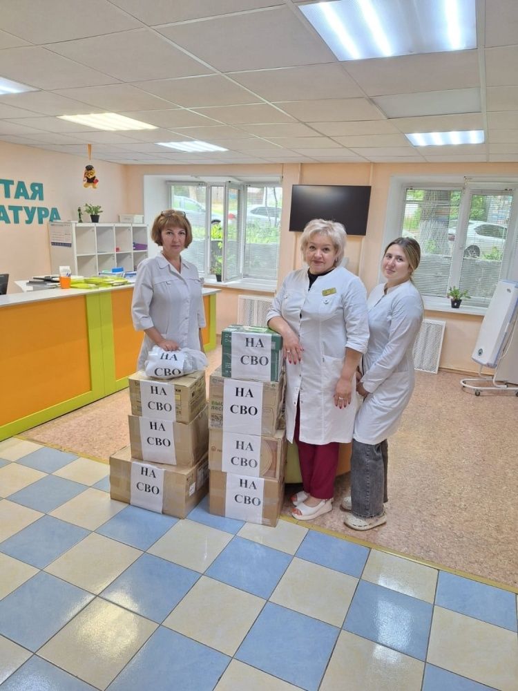 Продолжается сбор гуманитарной помощи для наших защитников, которые участвуют в проведении специальной военной операции